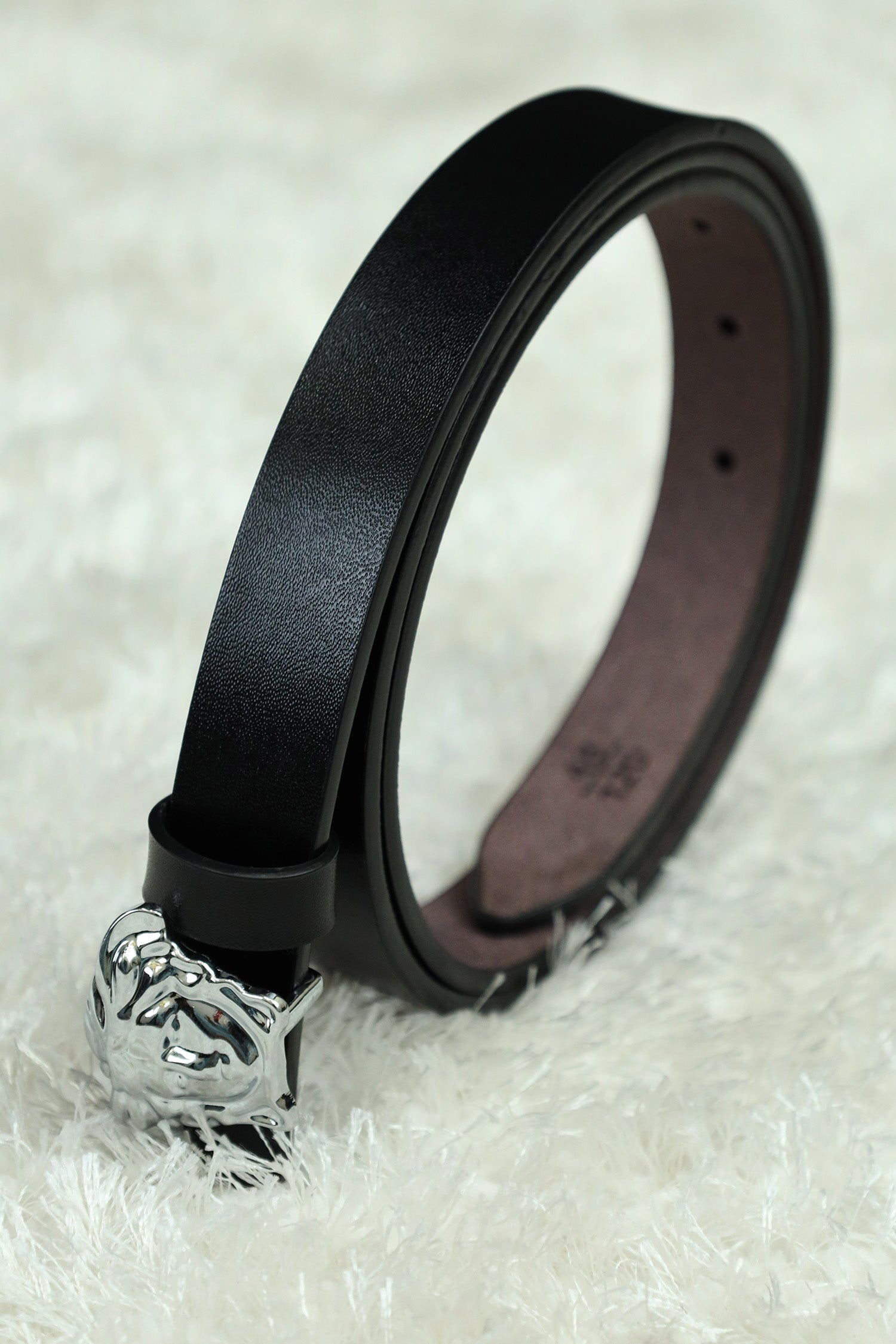 Versce Metal Alloy Automatic Buckle Branded Belt