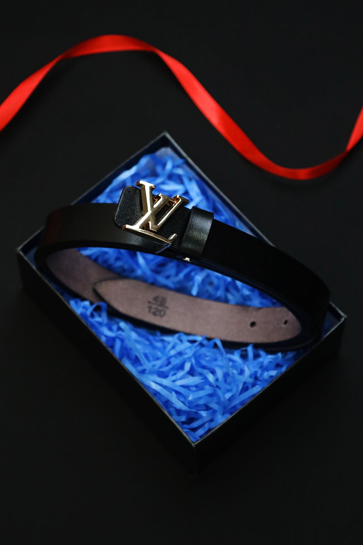 Luis Vten Metal Alloy Automatic Buckle Branded Belt