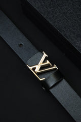 Luis Vten Metal Alloy Automatic Buckle Branded Belt