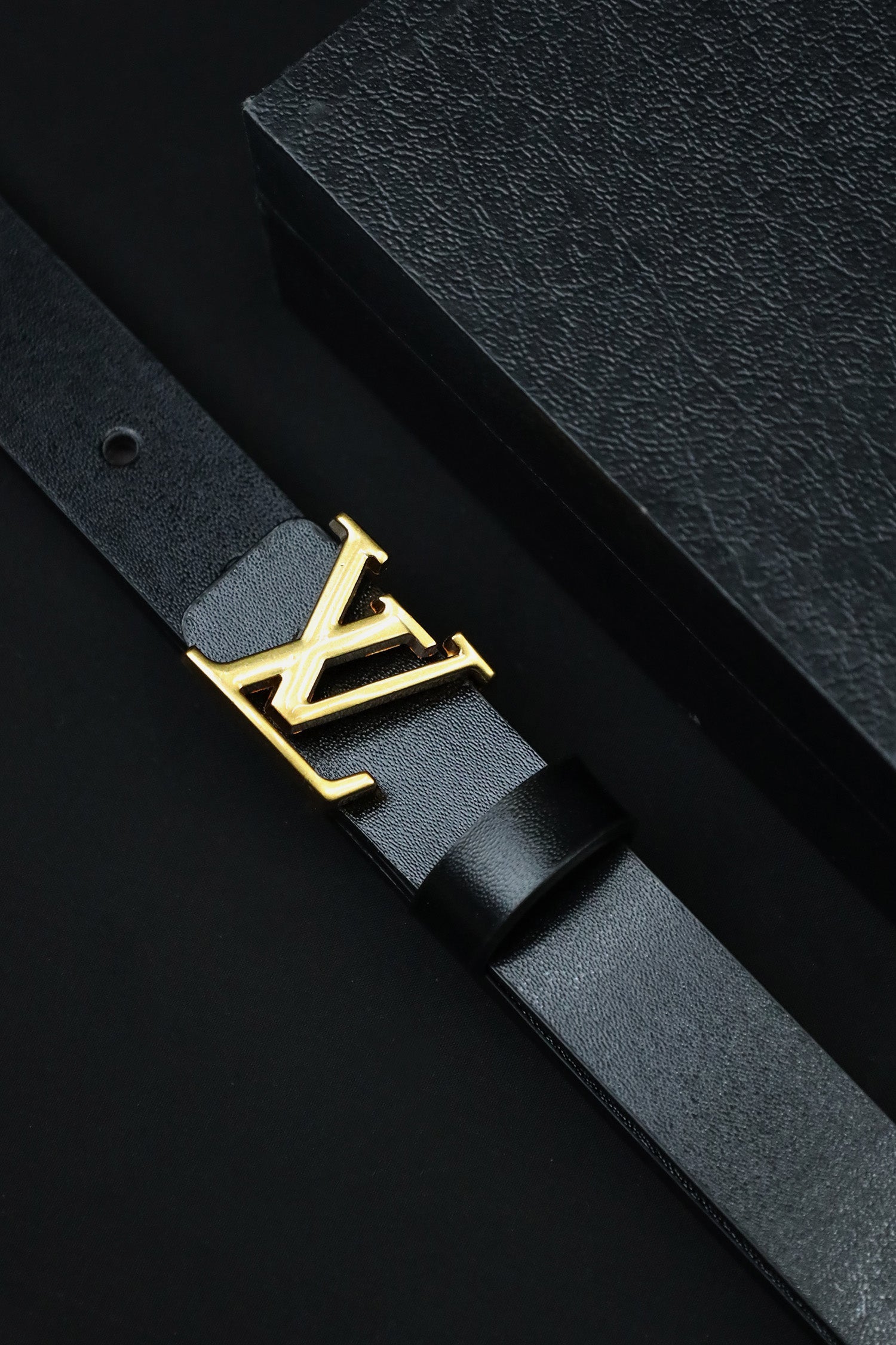 Luis Vten Metal Alloy Automatic Buckle Branded Belt