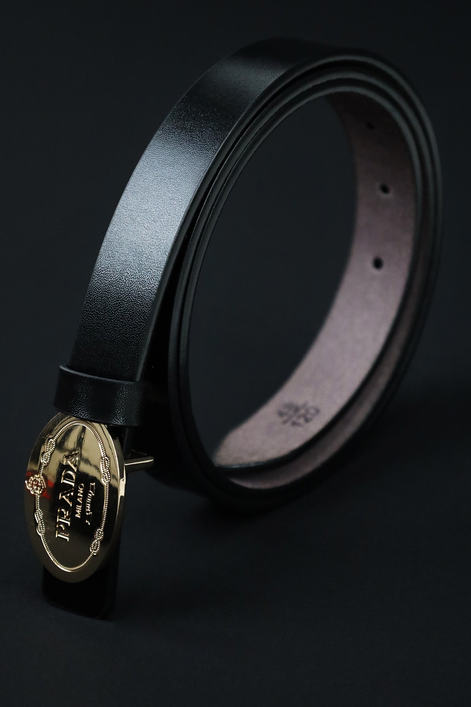 Prda Metal Alloy Automatic Buckle Branded Belt