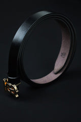 Burbrry Metal Alloy Automatic Buckle Branded Belt