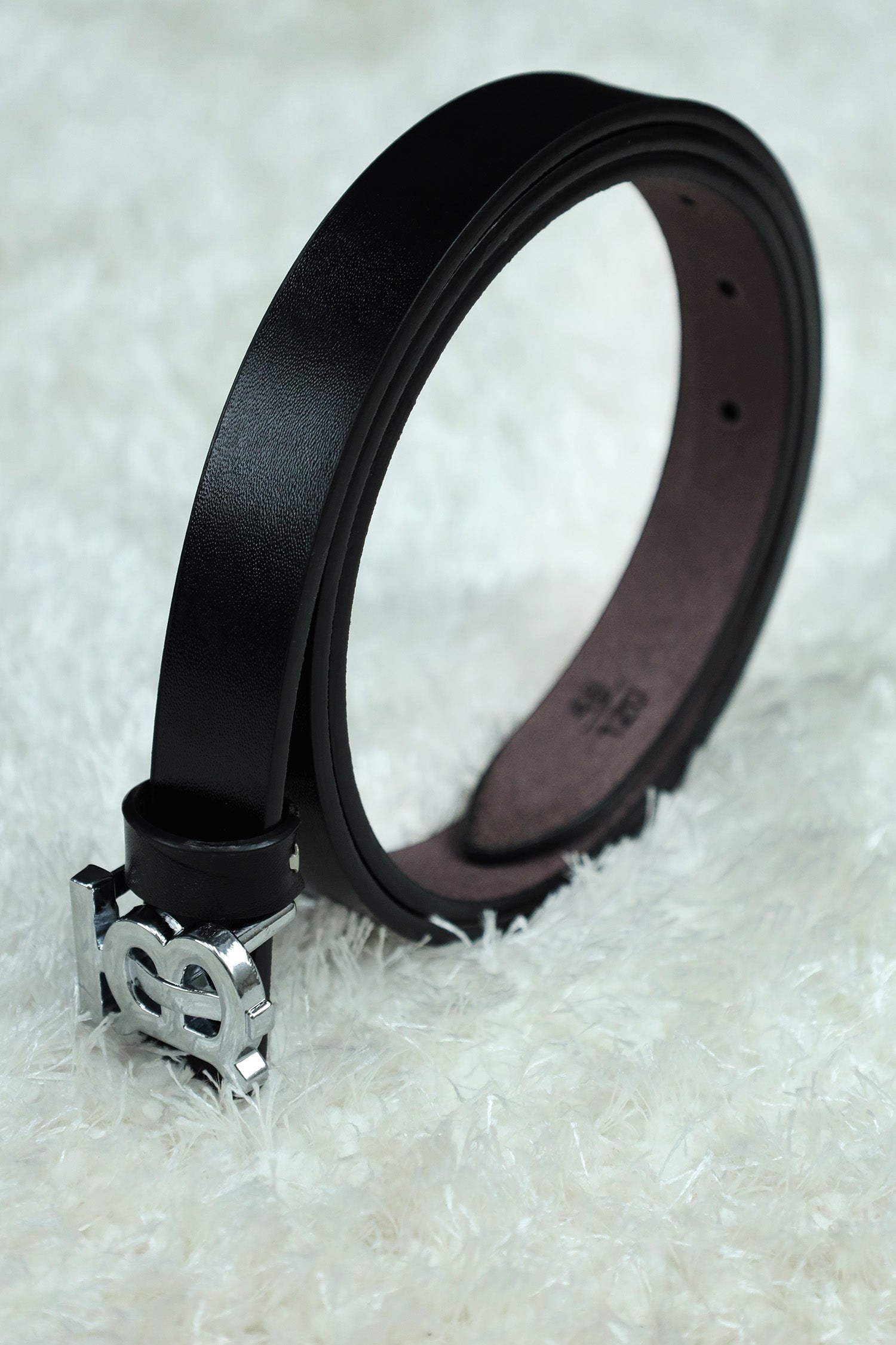 Burbrry Metal Alloy Automatic Buckle Branded Belt