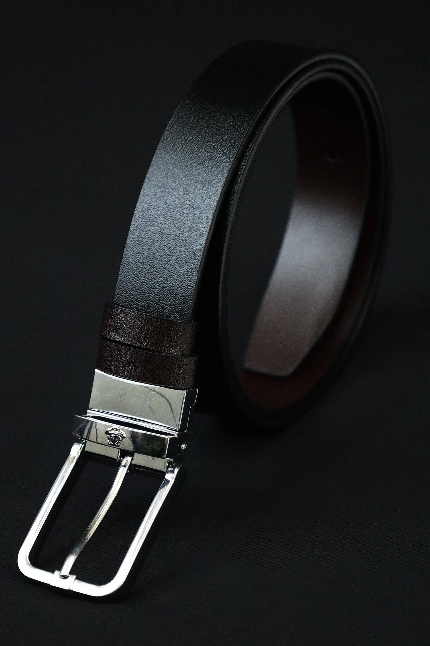 Versce Buckle double Side 7A+ Premium PU Belt