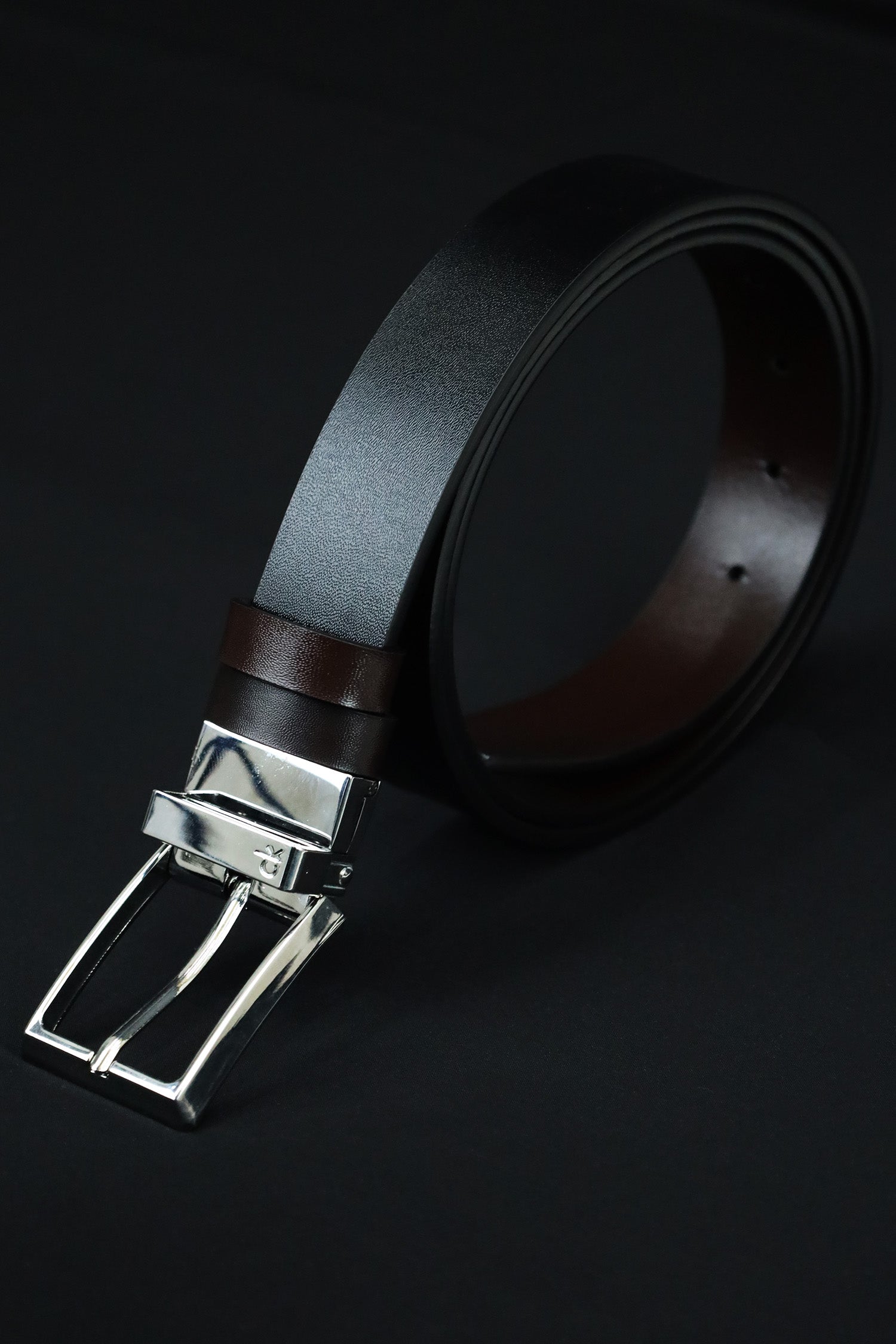 Clvn klen Buckle Double Side 7A+ Premium PU Belt