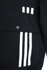 3 Stripes On Pocket Men's Light Weight Jacket In Black