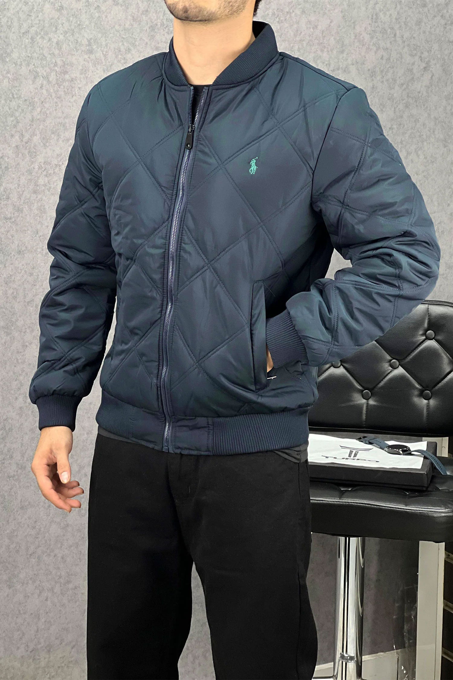 Polo Rph Lren Rib Style Imported Puffer Jacket