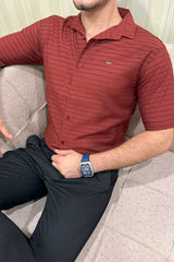 Turbo Snitch Striped Casual Shirt