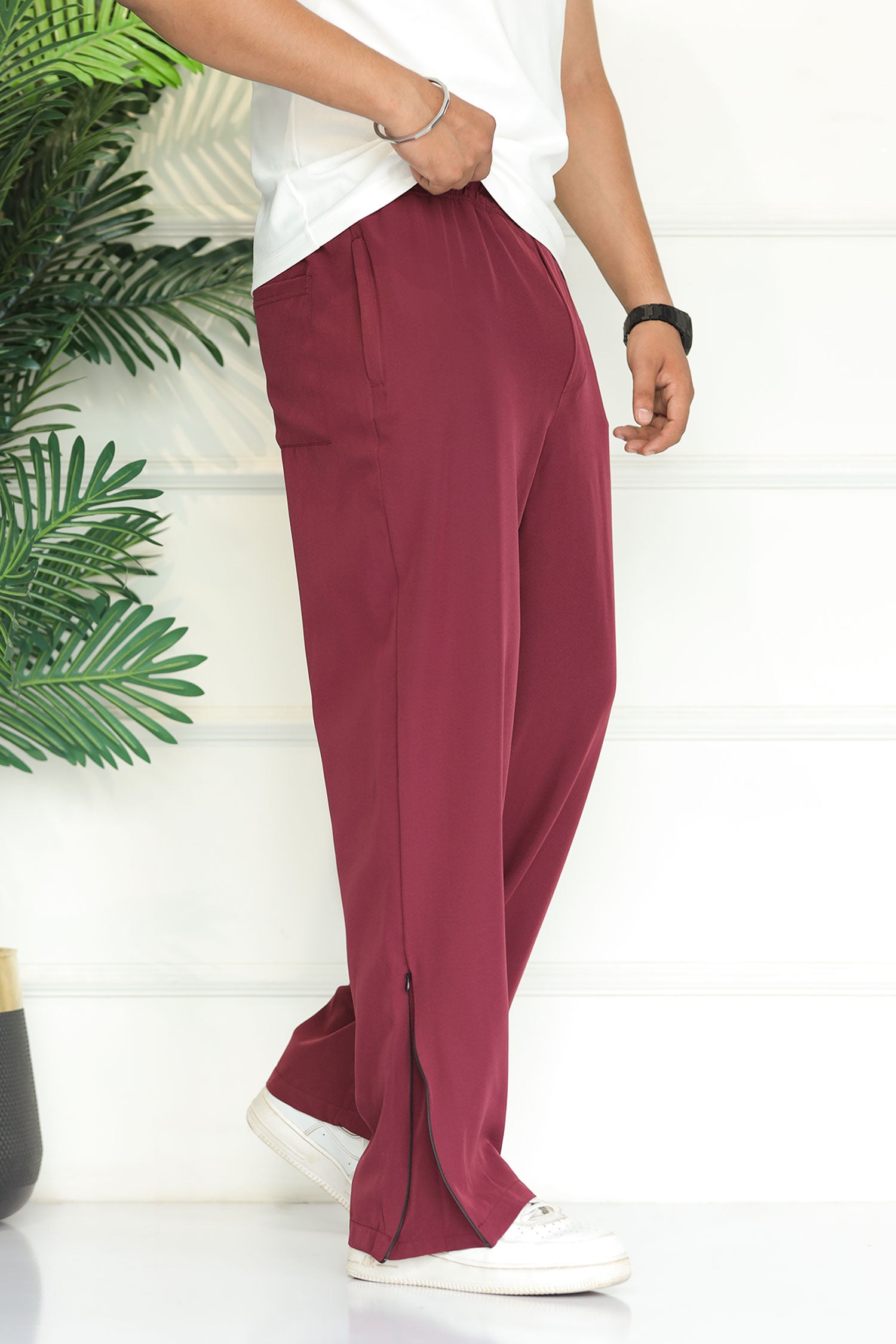 Jrdn 'Airborne' Micro-Tech Loose-Bottom Trouser