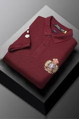 Rph Lren Polo Crest Badge Men's Polo Shirt