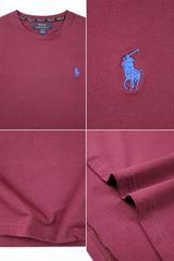 Rph Luren Premium Classic Fit Crewneck Polo T-Shirt