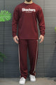 Skchr Streetwear Typography Men's Co-Ord Set