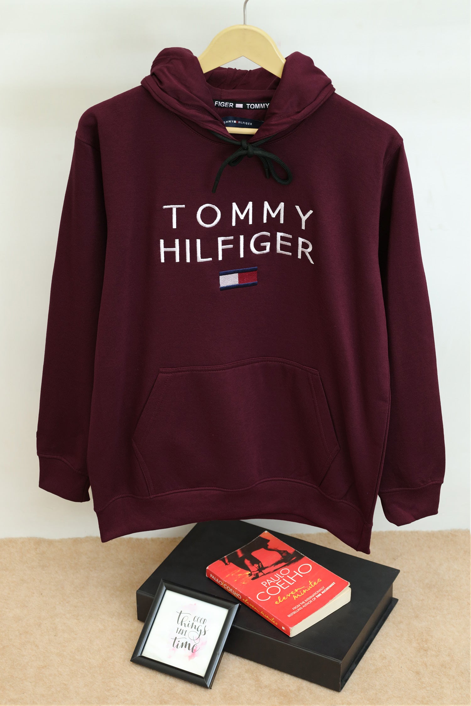 Tomy Hilfgr Luxury Design Essential Fleece Hoodie