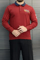 Polo Signature Elite Men's Sweatshirt In Maroon