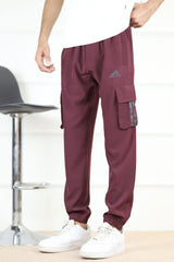 Adds Micro Stretch Slimfit Imported Sportswear Trouser