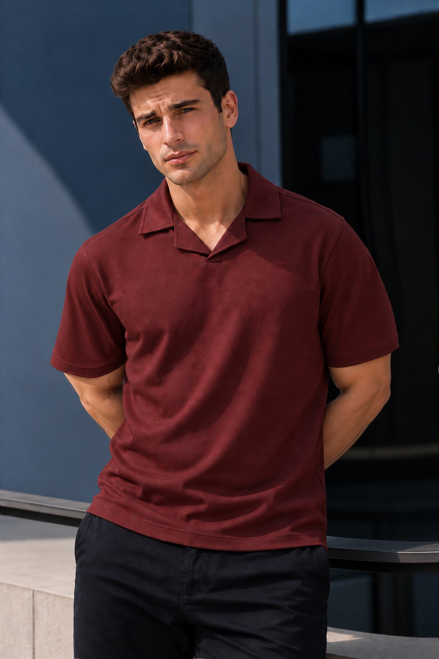 Turbo Street Comfort Collar Style Men's Tee