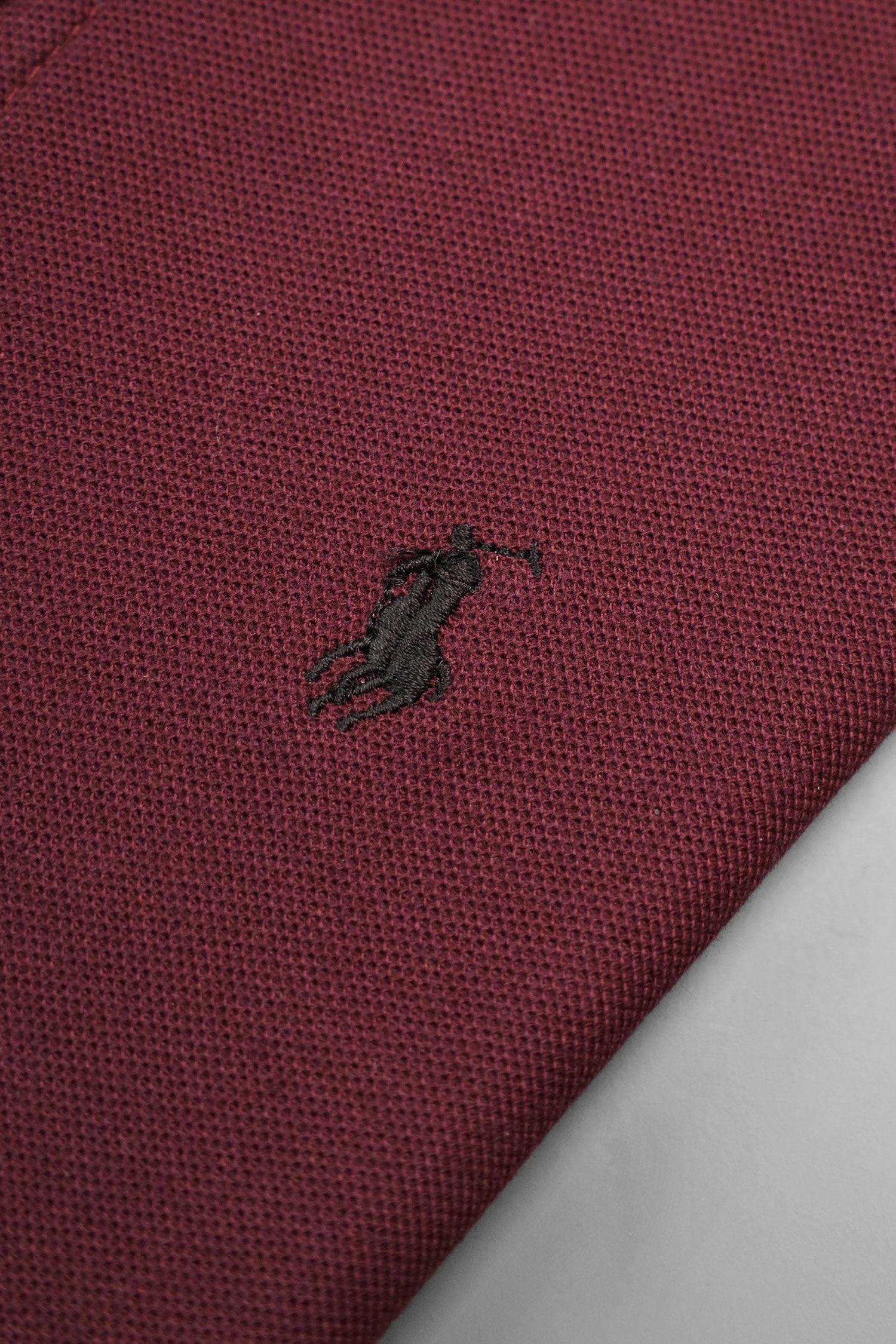 Rph Lren Polo Pique Collar Tipping Men's Polo ShirT