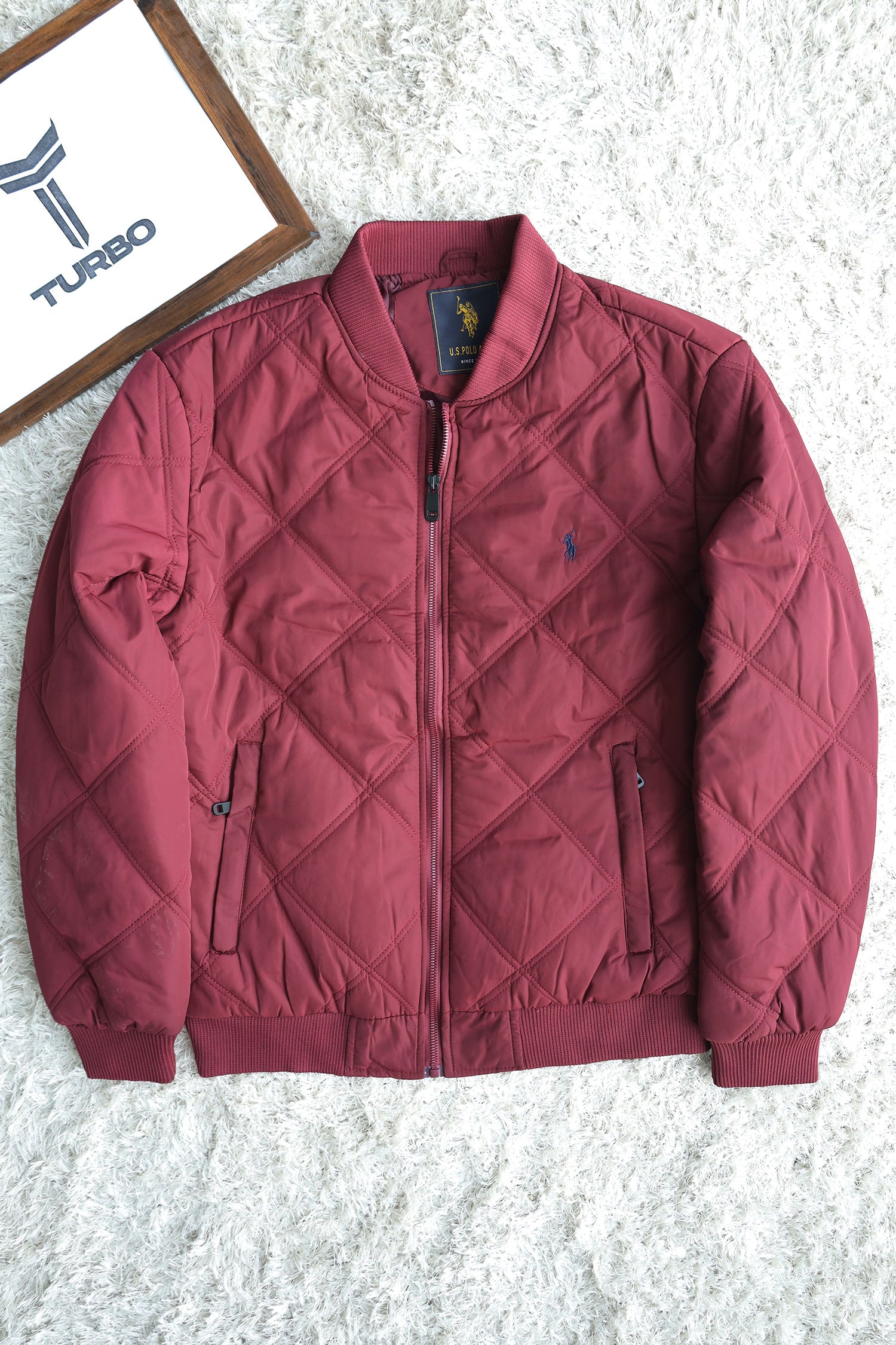 Polo Rph Lren Rib Style Imported Puffer Jacket