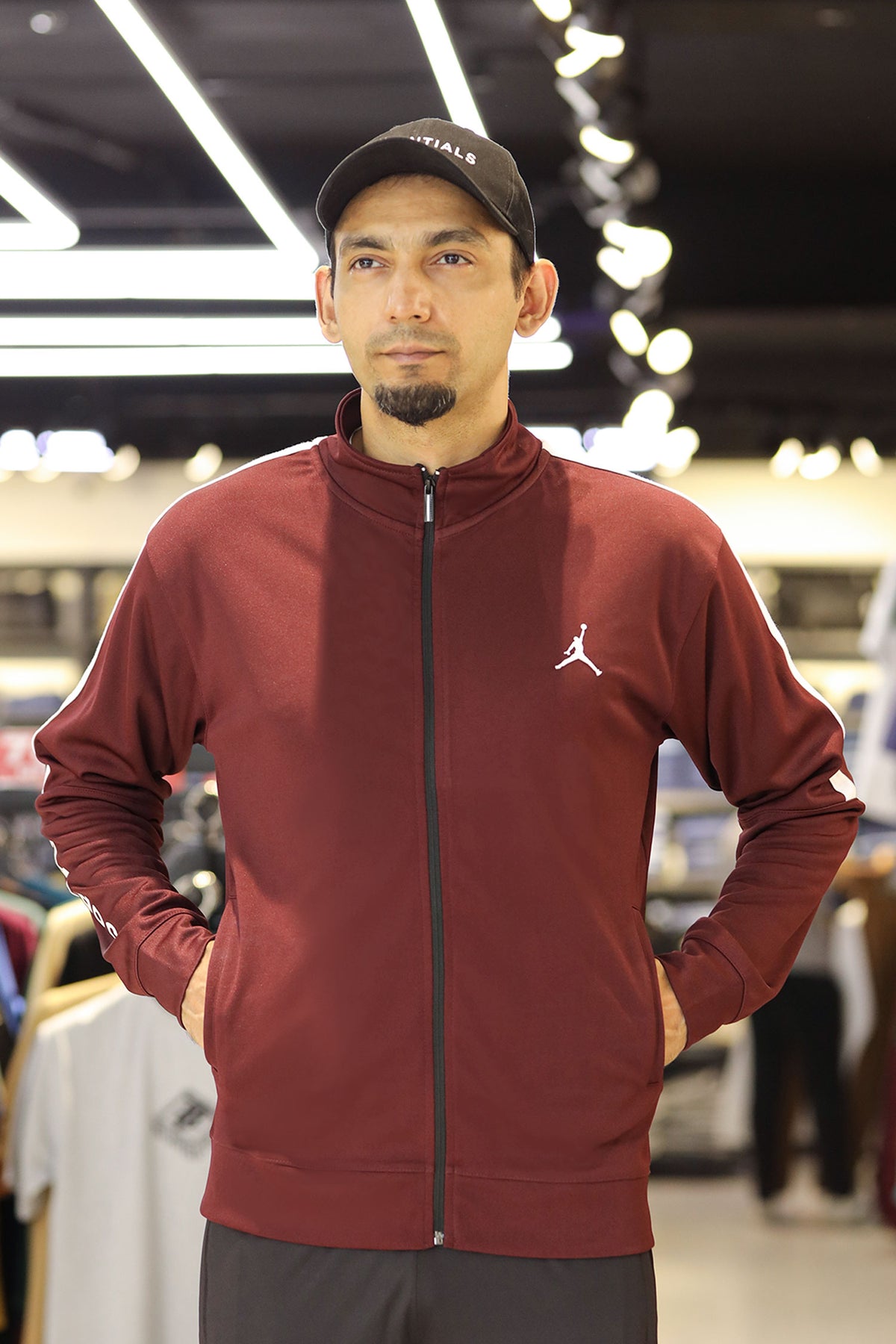 Jrdn Team Flight Training Men Zipper Upper