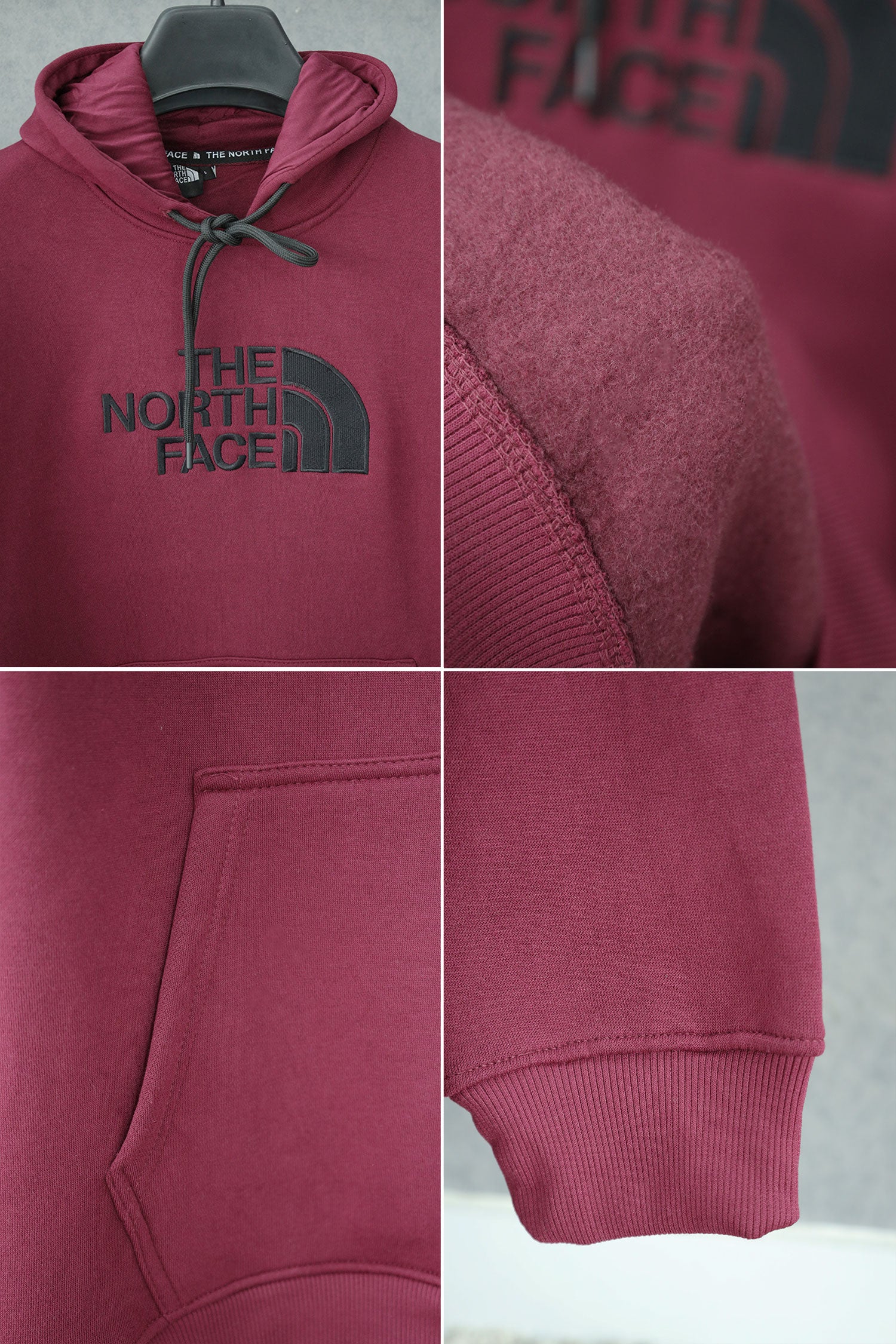 Th Nrth Fce Signature Slogan Fleece Hoodie