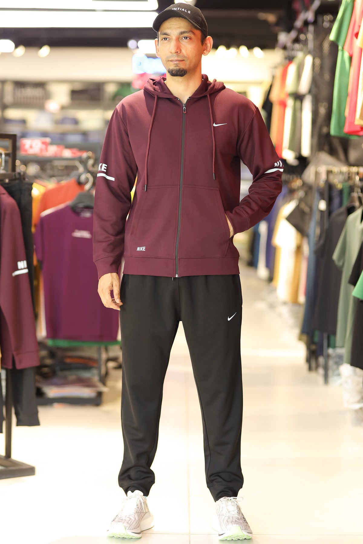 Nke Urban Edge Slim-Fit Hoodie Zipper Tracksuit