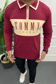 Tomy Signature Elite Imported Men's Sweatshirt In Maroon