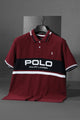 Plo Rph Lren Prominent Horizontal Stripe Men's Polo Shirt