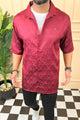 Turbo Designer Motif Floral Casual Shirt