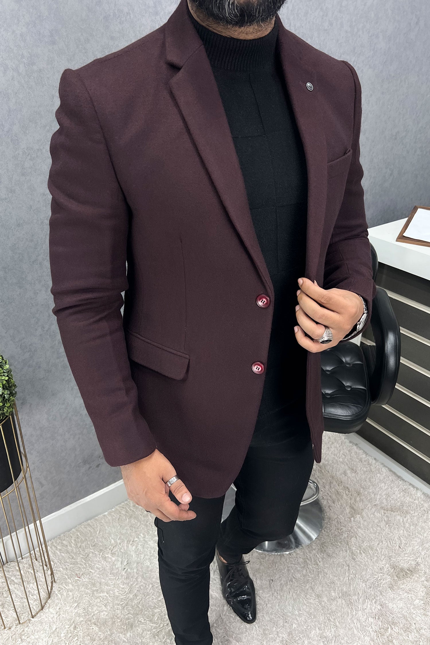 Turbo Italian Style Men's Casual Blazer