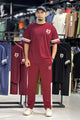 Turbo Urban Flex Men's Tracksuit In Maroon