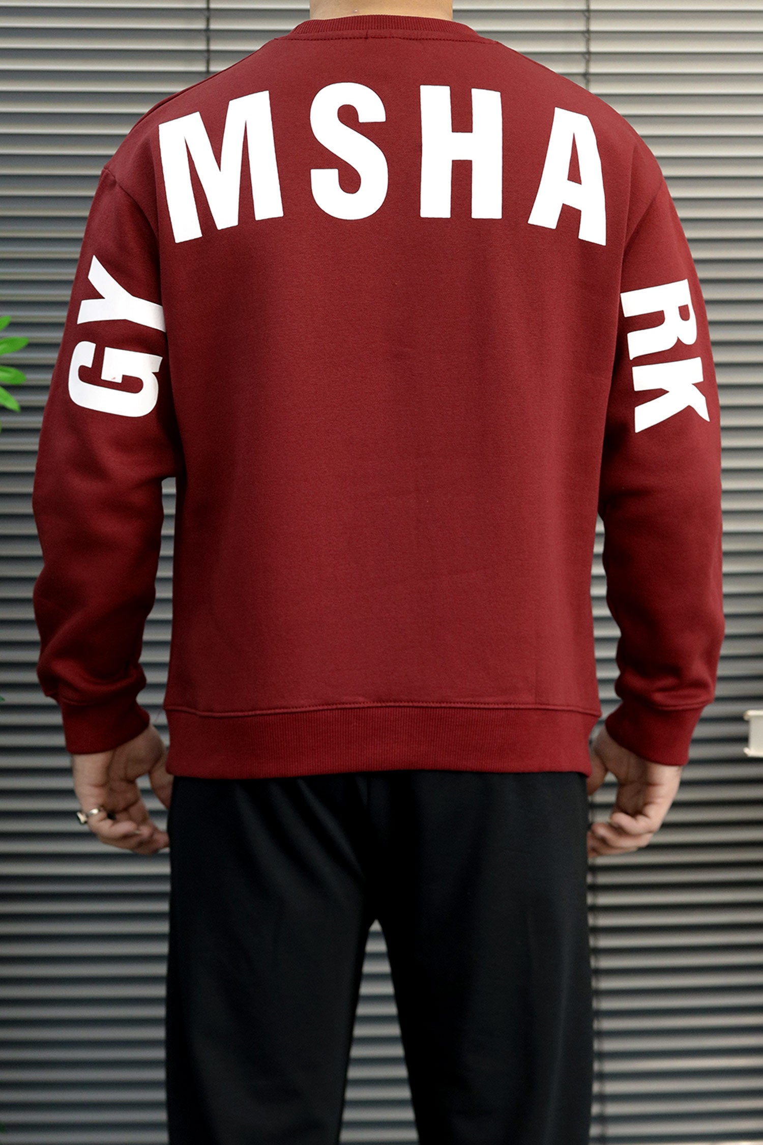 Gym Shrk Legacy Round Neck Men's Sweatshirt
