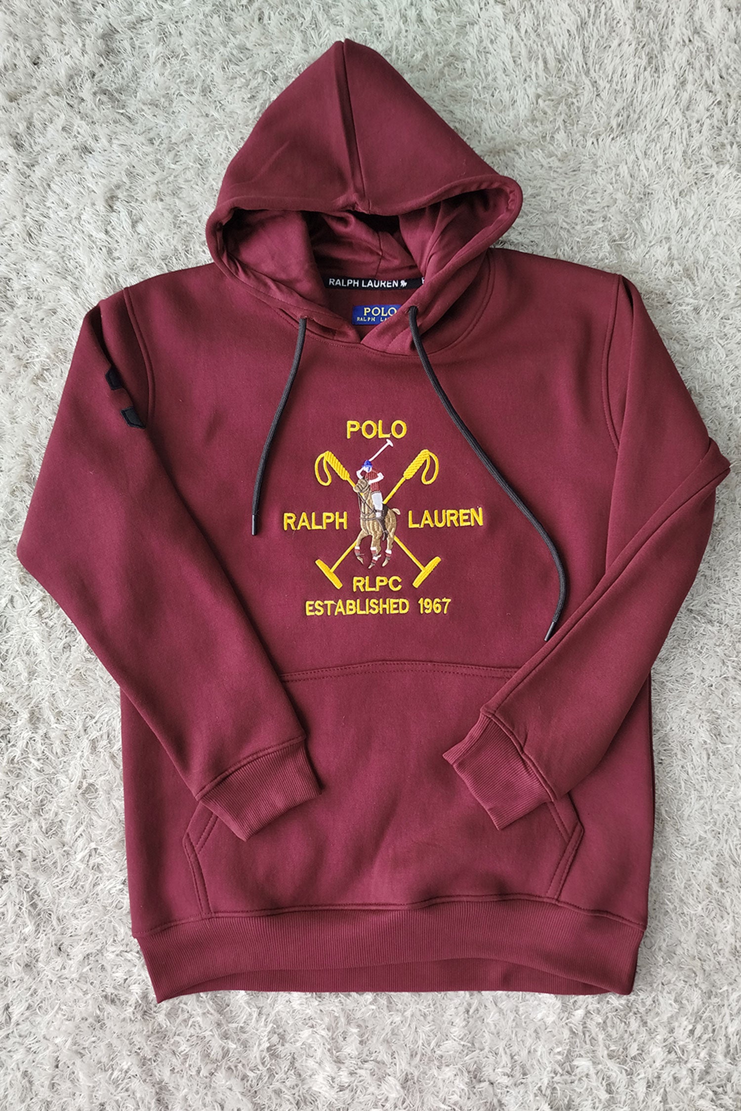 Rph Lren Polo Big Pony Fleece Hoodie