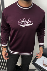 Polo Rph Lren Tennis Crew Neck Men's Full Sleeves Sweatshirt