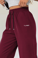 Turbo Loose Bottom Zip Style Imported Sportswear Trouser - Women