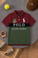 Plo Rph Lren Custom Fit In Two-Tone Younger Kids Polo Shirt