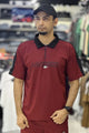 Lscte ColorBlock Side Panel Men's Tee In Maroon