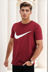 Nke Logo Premium Round Neck T-Shirt