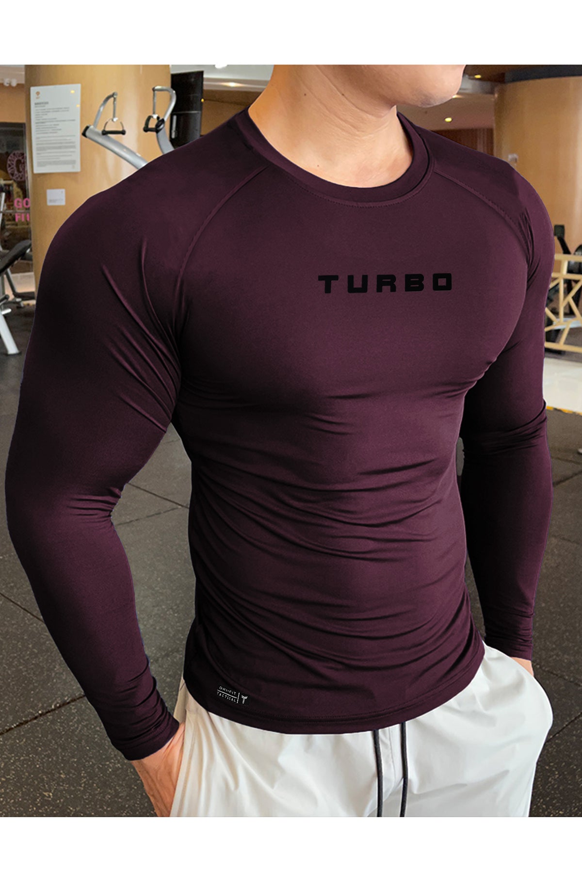 Turbo Writing Micron Activewear Full Sleeve Shirt