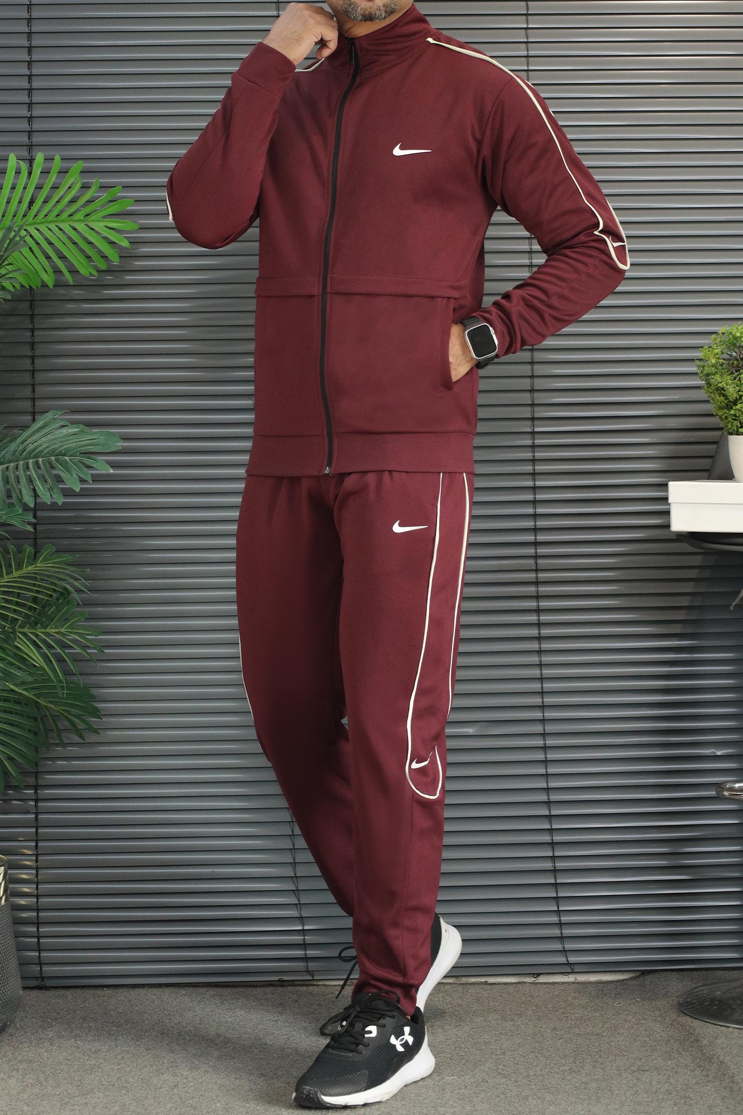 Nke Wind-Runner Zipper Men's Co-Ord Set