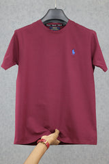 Rph Luren Premium Classic Fit Crewneck Polo T-Shirt