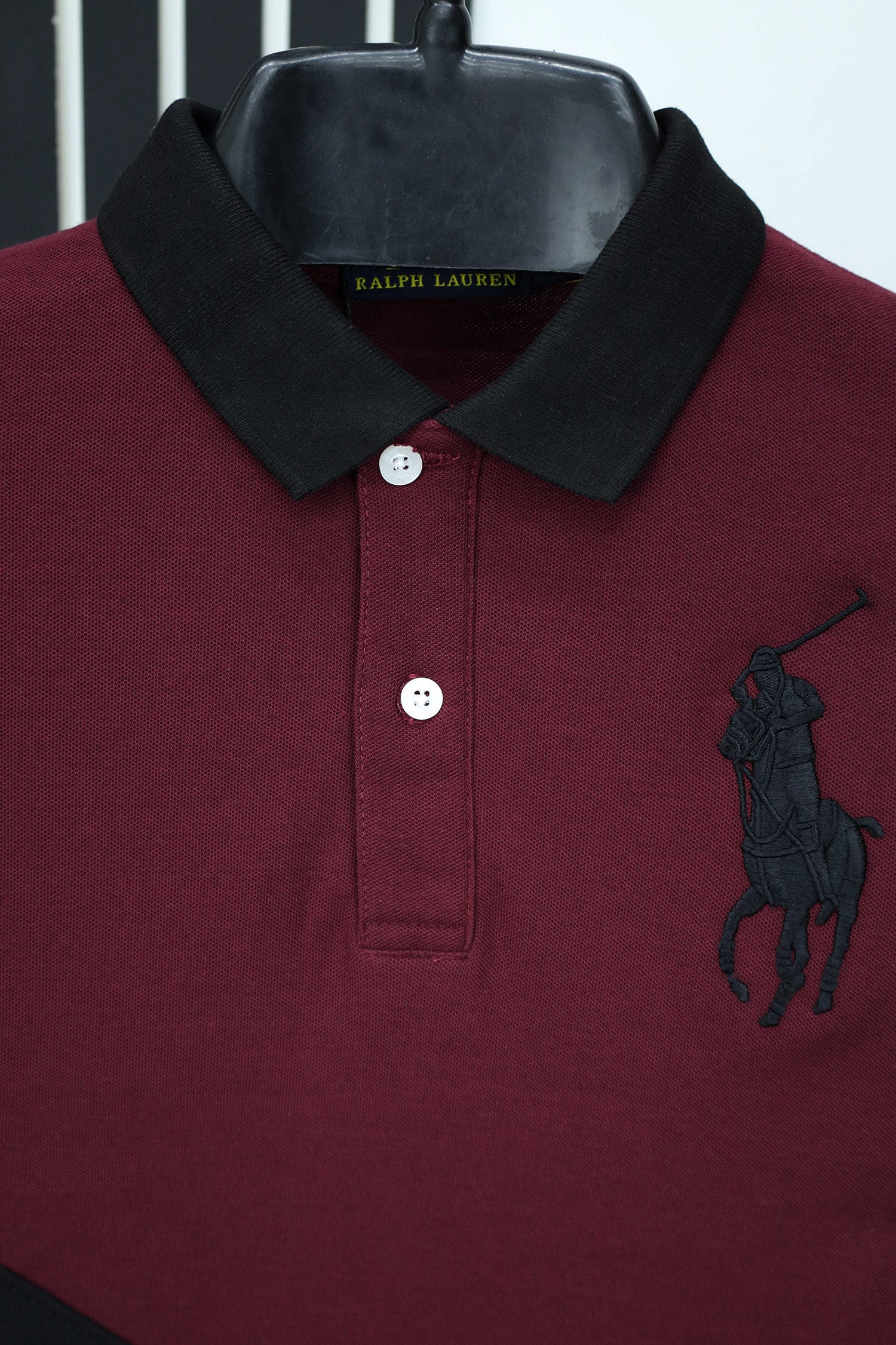 Rlph Laren Custom Fit Big Pony Men's Polo Shirt