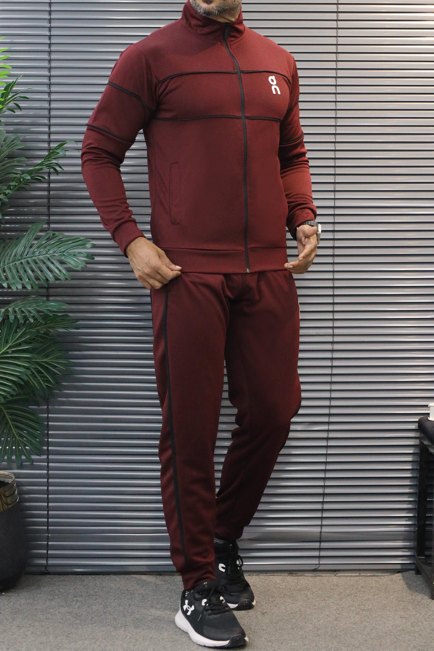 On Club Executive Sport Zipper Men's Co-Ord Set