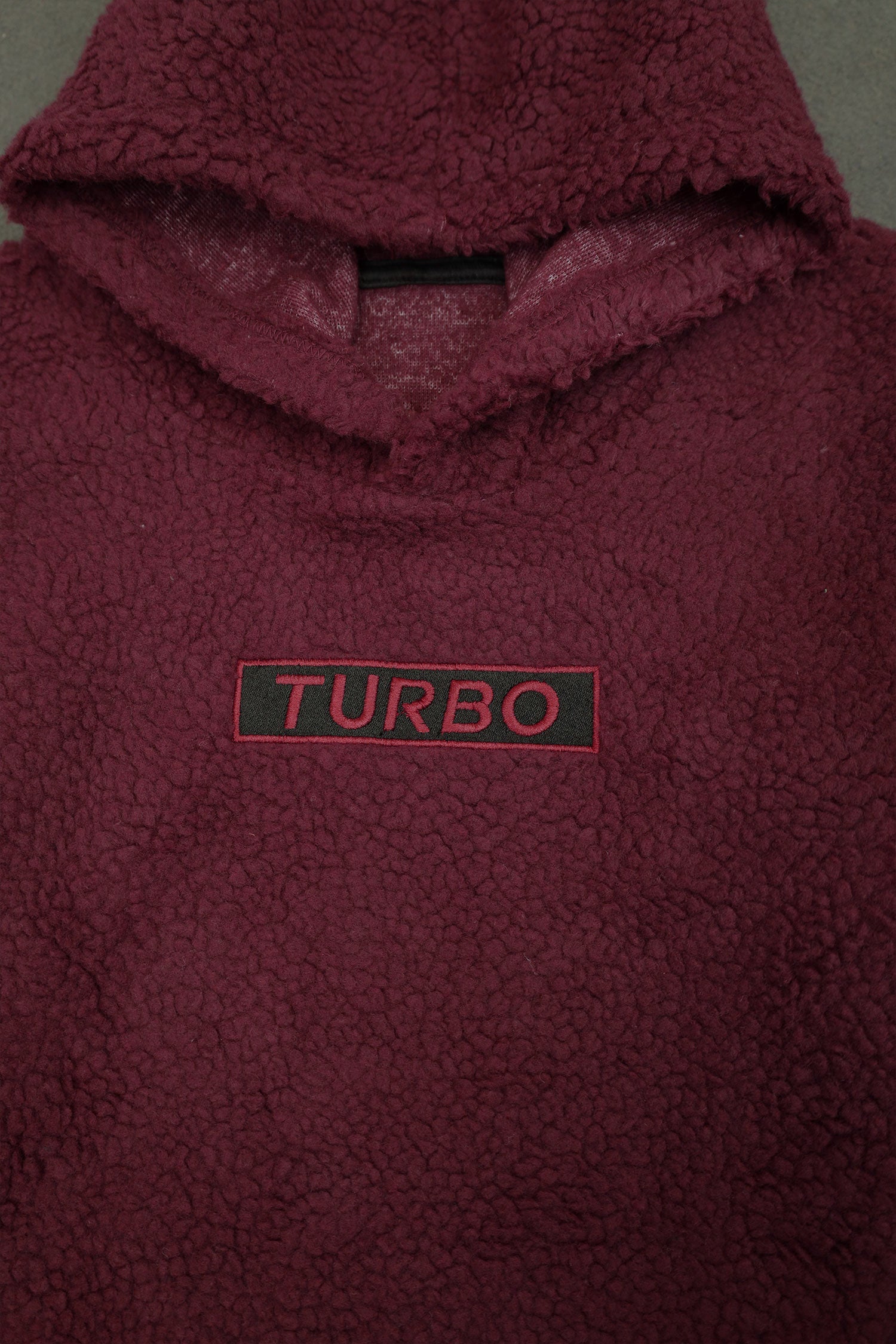 Turbo Cozy Imported Sherpa-Lined Hoodie