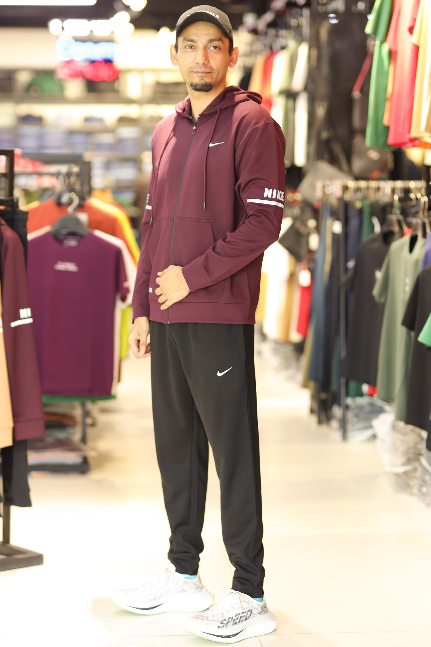 Nke Urban Edge Slim-Fit Hoodie Zipper Tracksuit