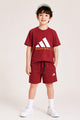 Adds Basketball Graphic Kids Co-Ord Set