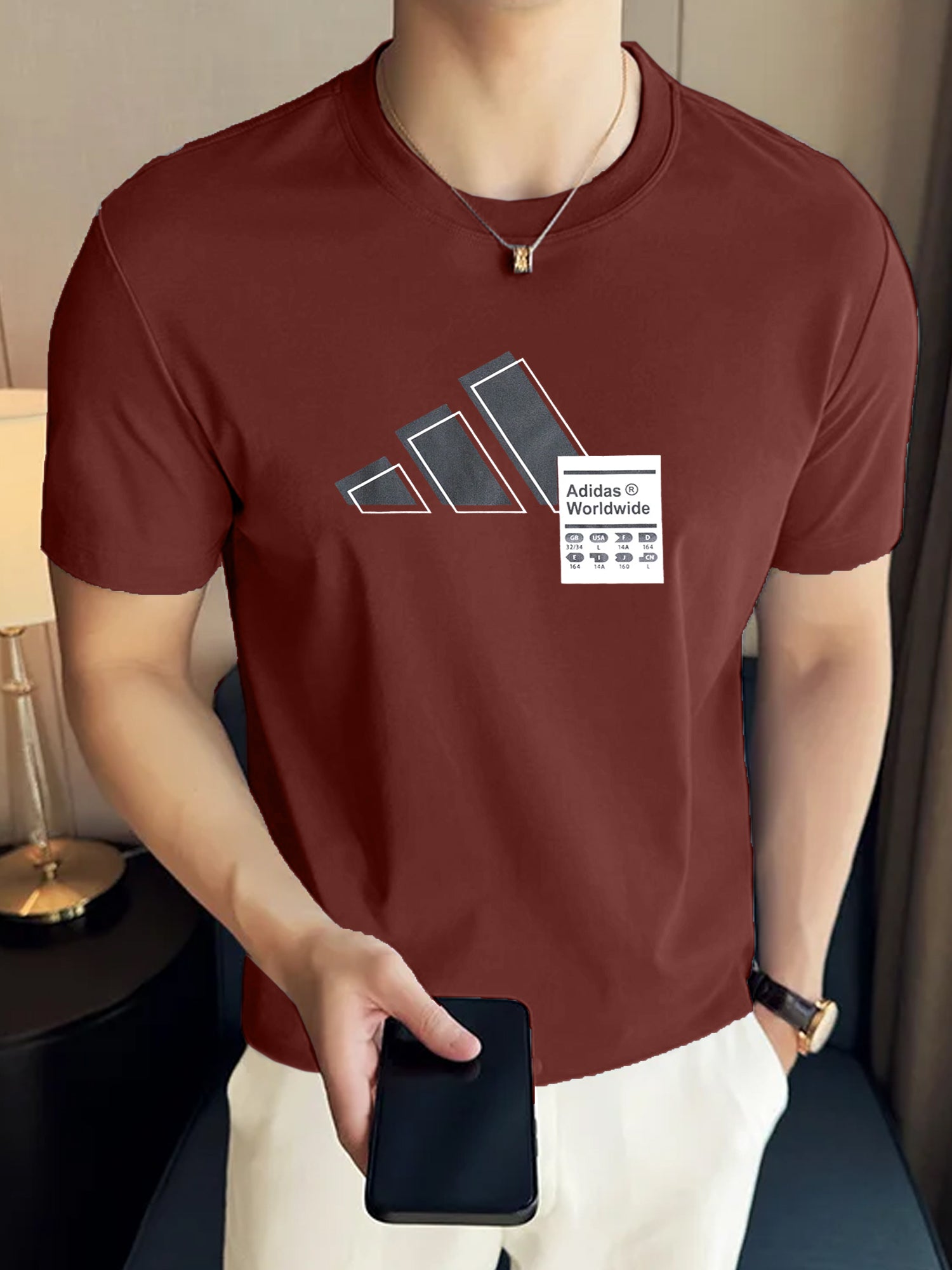 Nke Premium Style Statement Graphic Crew Neck Tee