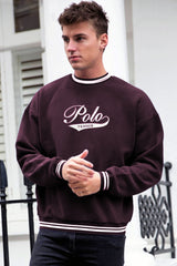 Polo Rph Lren Tennis Crew Neck Men's Full Sleeves Sweatshirt