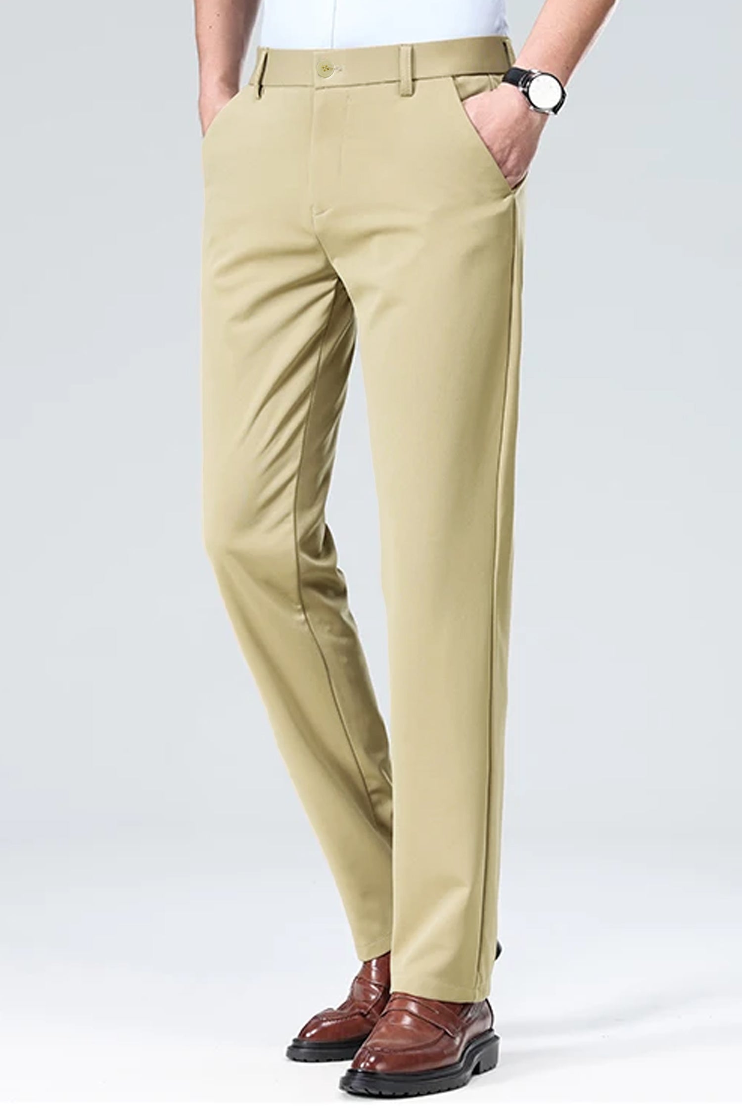 Turbo Axis Intelli-Drape Refined Fit Twil Cotton Pent