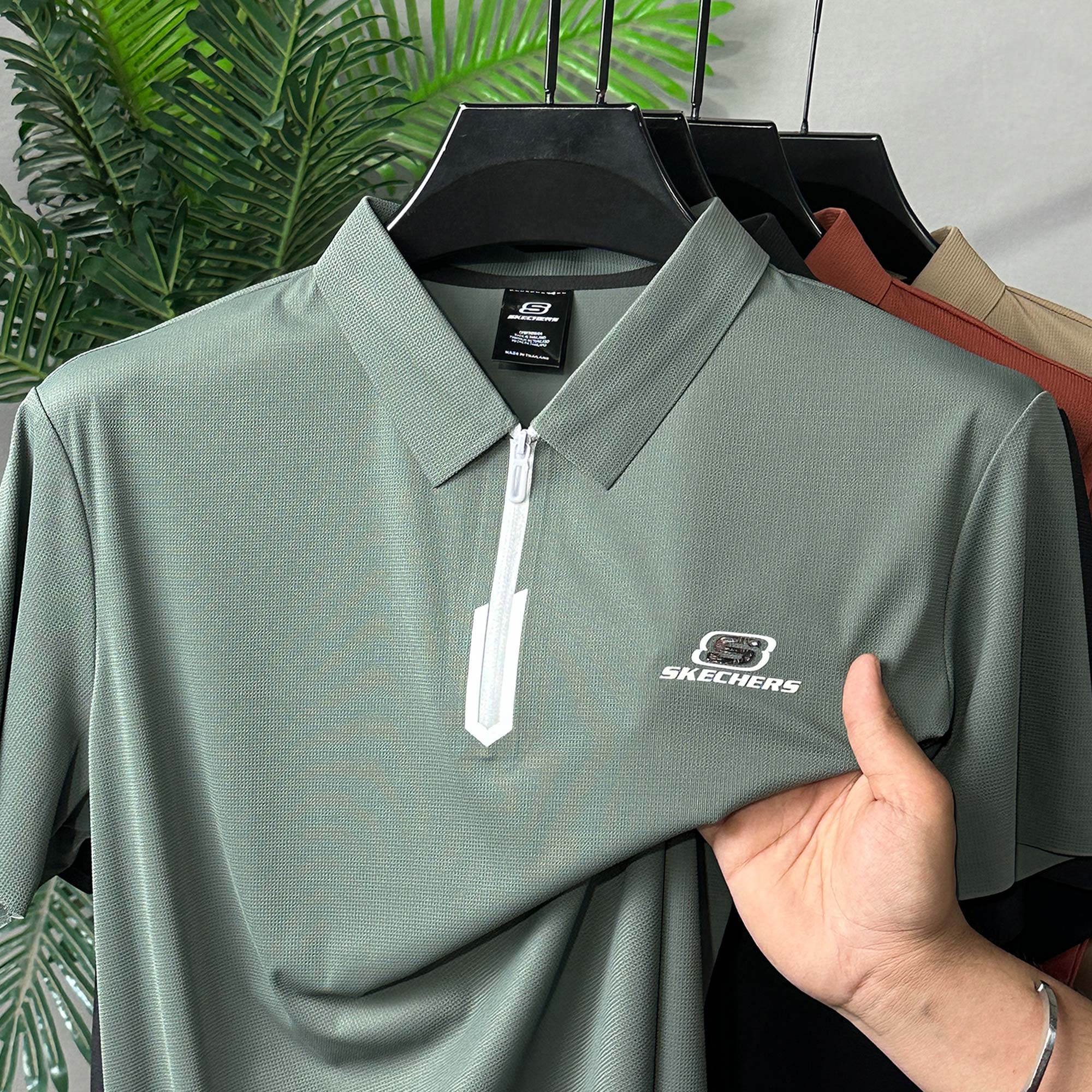 Skchrs Urban Mesh Men's Polo Shirt