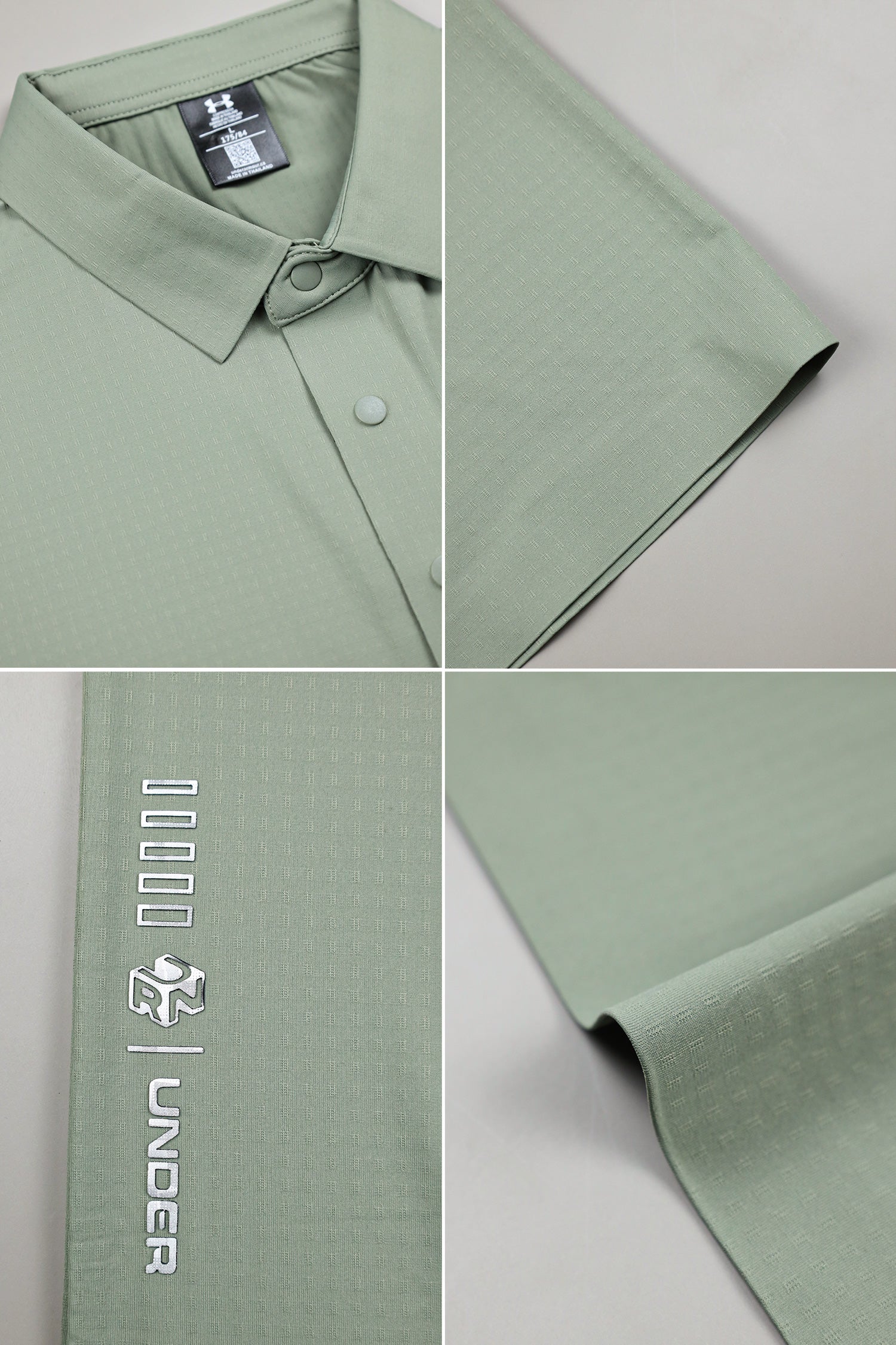 Undr Armr AeroFit Athletic Dry-Fit Polo Shirt